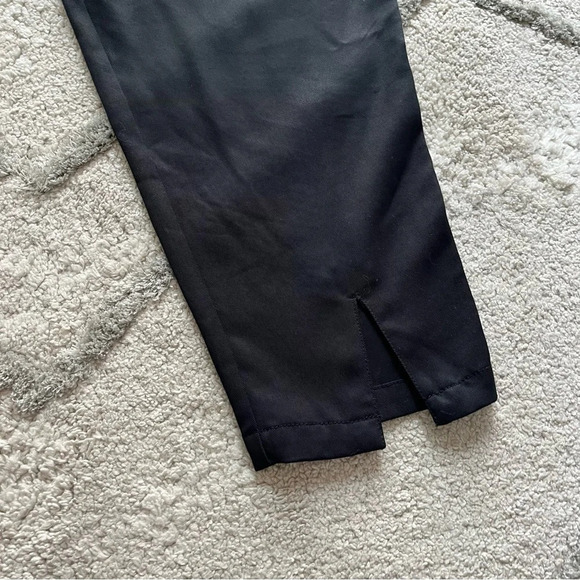 Ted Baker black trousers Ninette High Waist Carrot Leg Pants high rise taper 8 - Picture 4 of 11